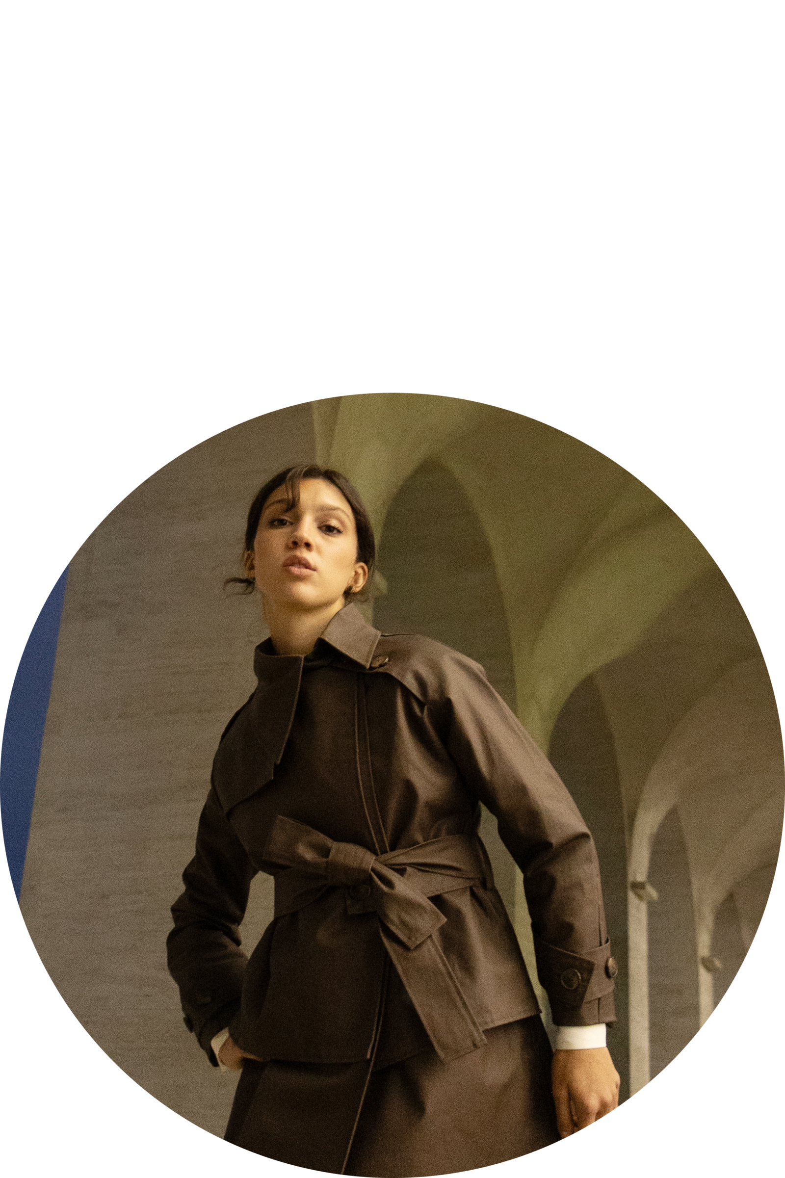 trench artigianale italiano Anima Maison - modello Cezanne modulare